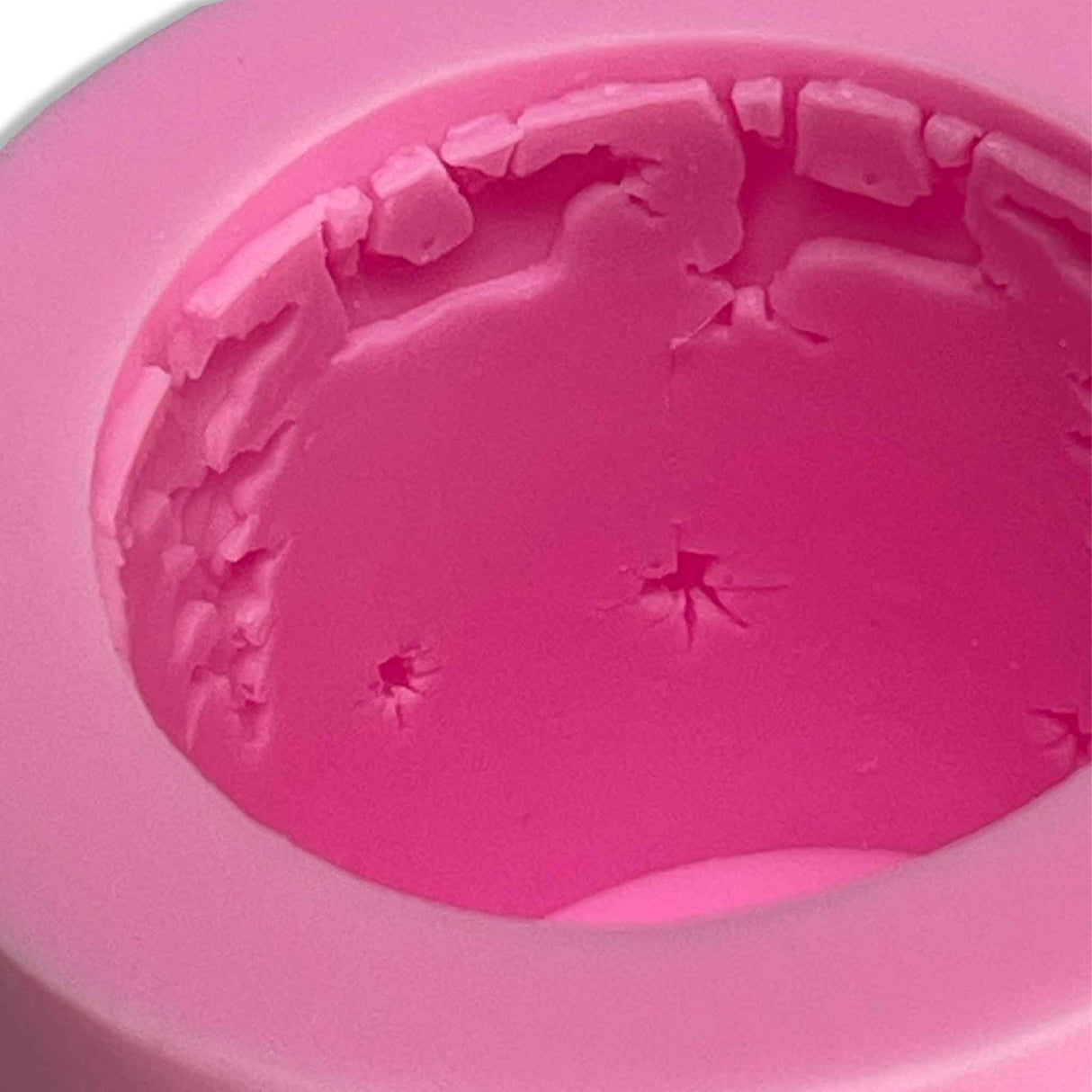 Decorative Beeswax candle mould with Christmas Scene around the outside - Wax Melters & Moulds collection by Buzzbee Beekeeping Supplies