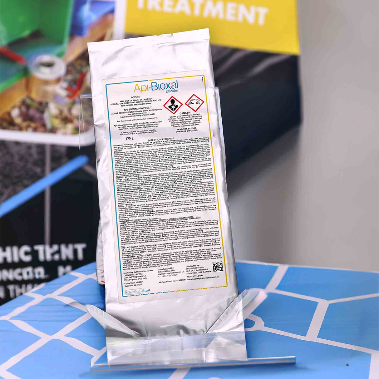 Api-Bioxal (Oxalic Acid) Hive Powder for Varroa Treatments