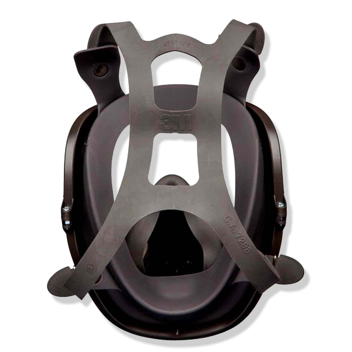 3M Full-Face Respirator 6000 Series Mask for Oxalic Acid Protection (Mask Only)