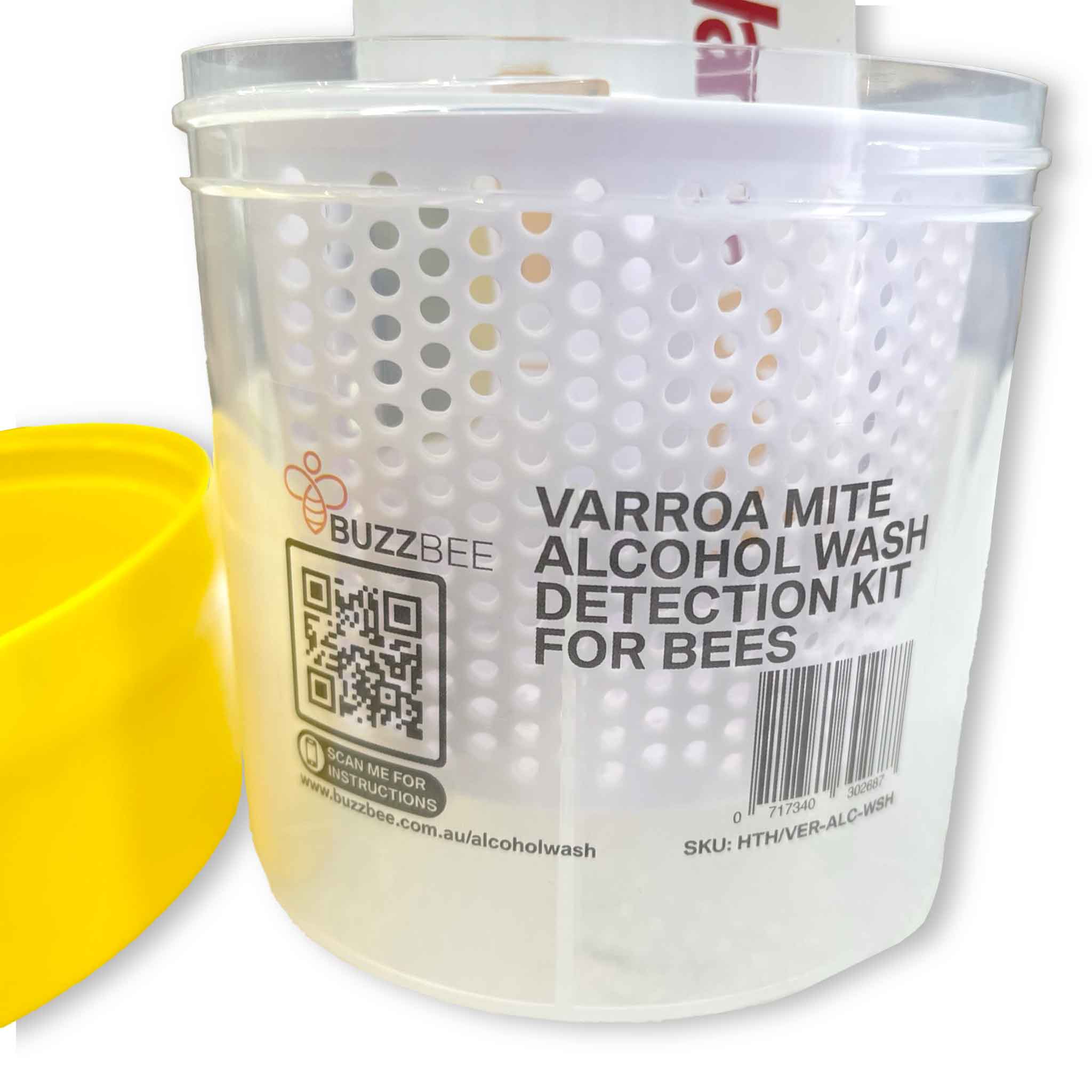 Varroa Mite Alcohol Wash Detection Kit - Health collection by Buzzbee Beekeeping Supplies