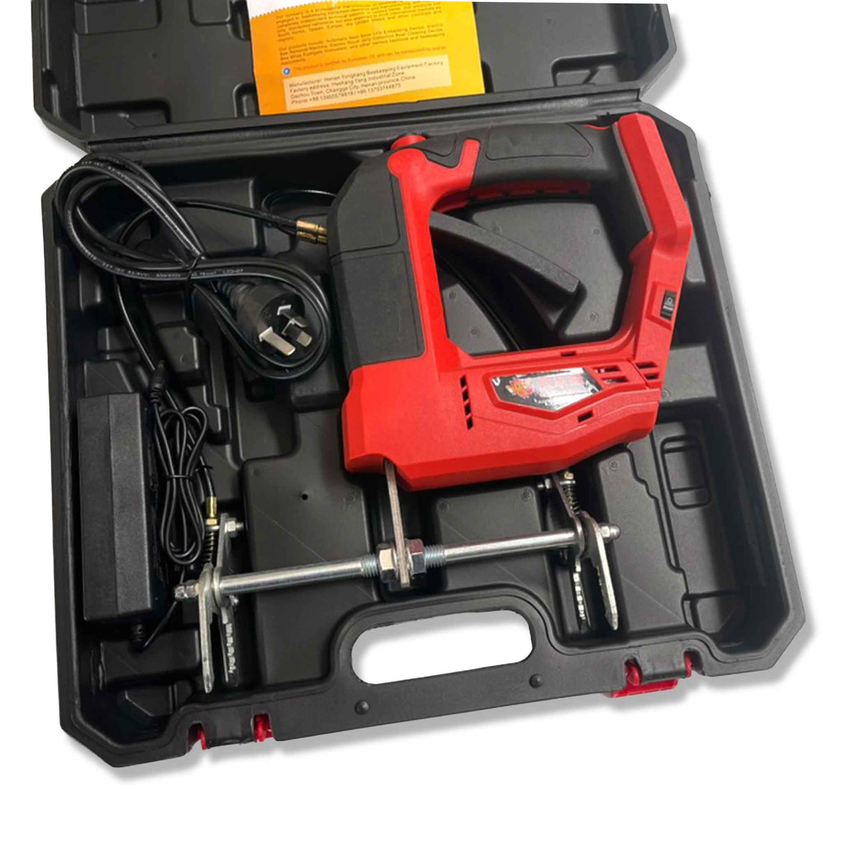 Beehive Electric Frame Shaker with Rechargeable Battery & Charger