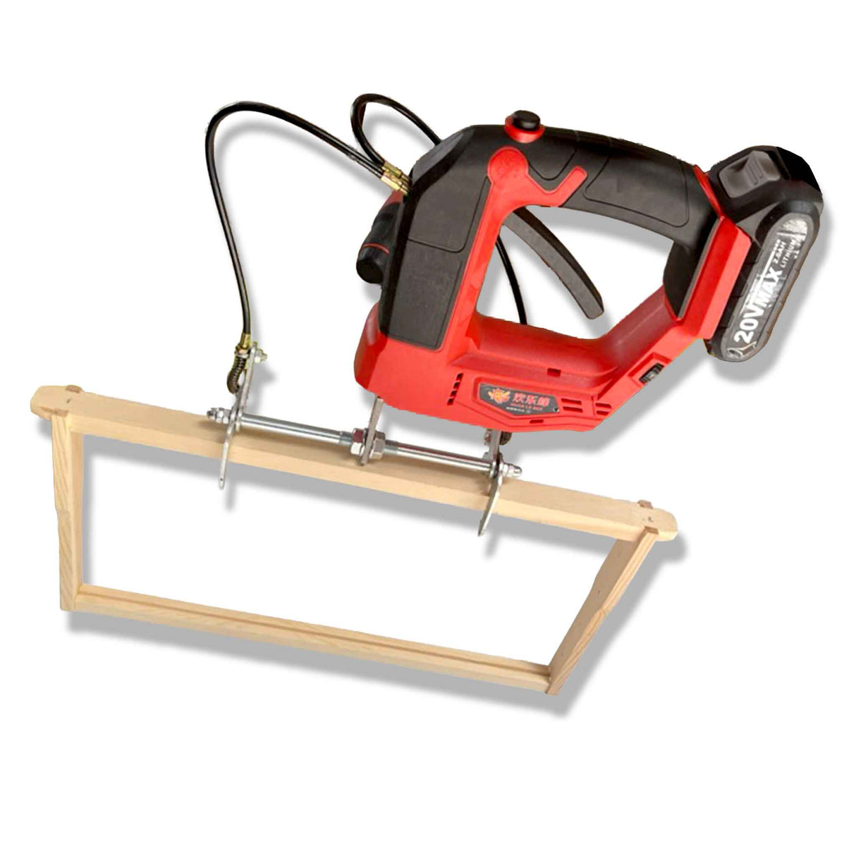 Beehive Electric Frame Shaker with Rechargeable Battery & Charger