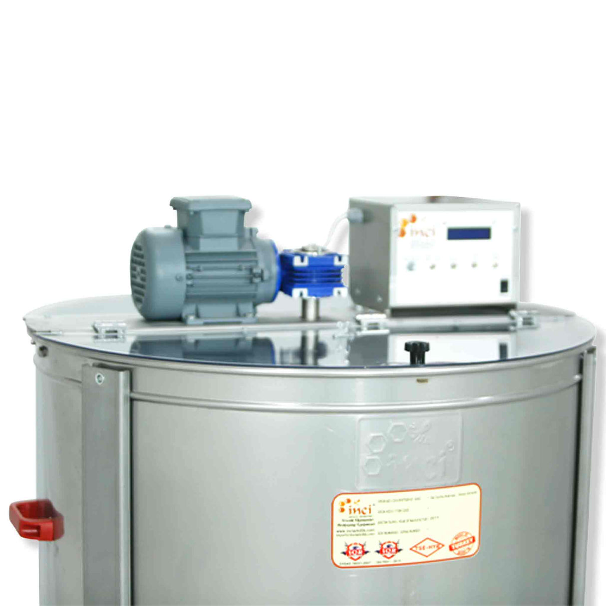 Inci Aricilik 4 Frame Electric Stainless Steel Honey Extractor