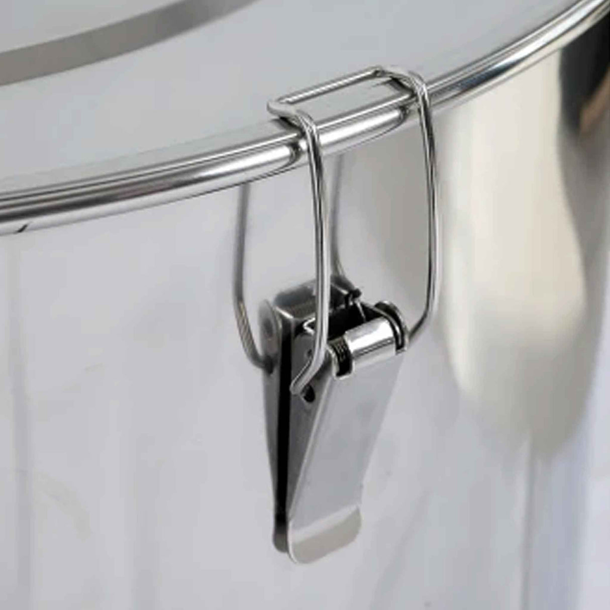 Honey 50L Stainless-Steel Storage Tank with Large Honey Gate Tap and Lid