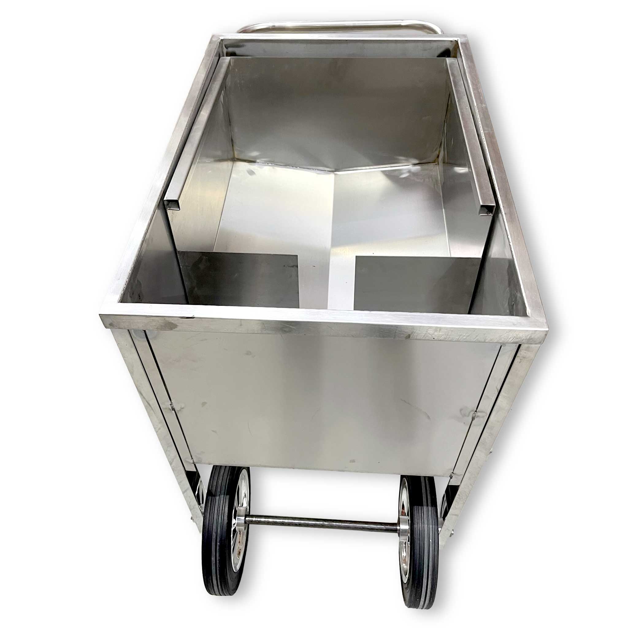 Solar Wax Extractor Stainless-steel with Wheels and Handle -  collection by Buzzbee Beekeeping Supplies