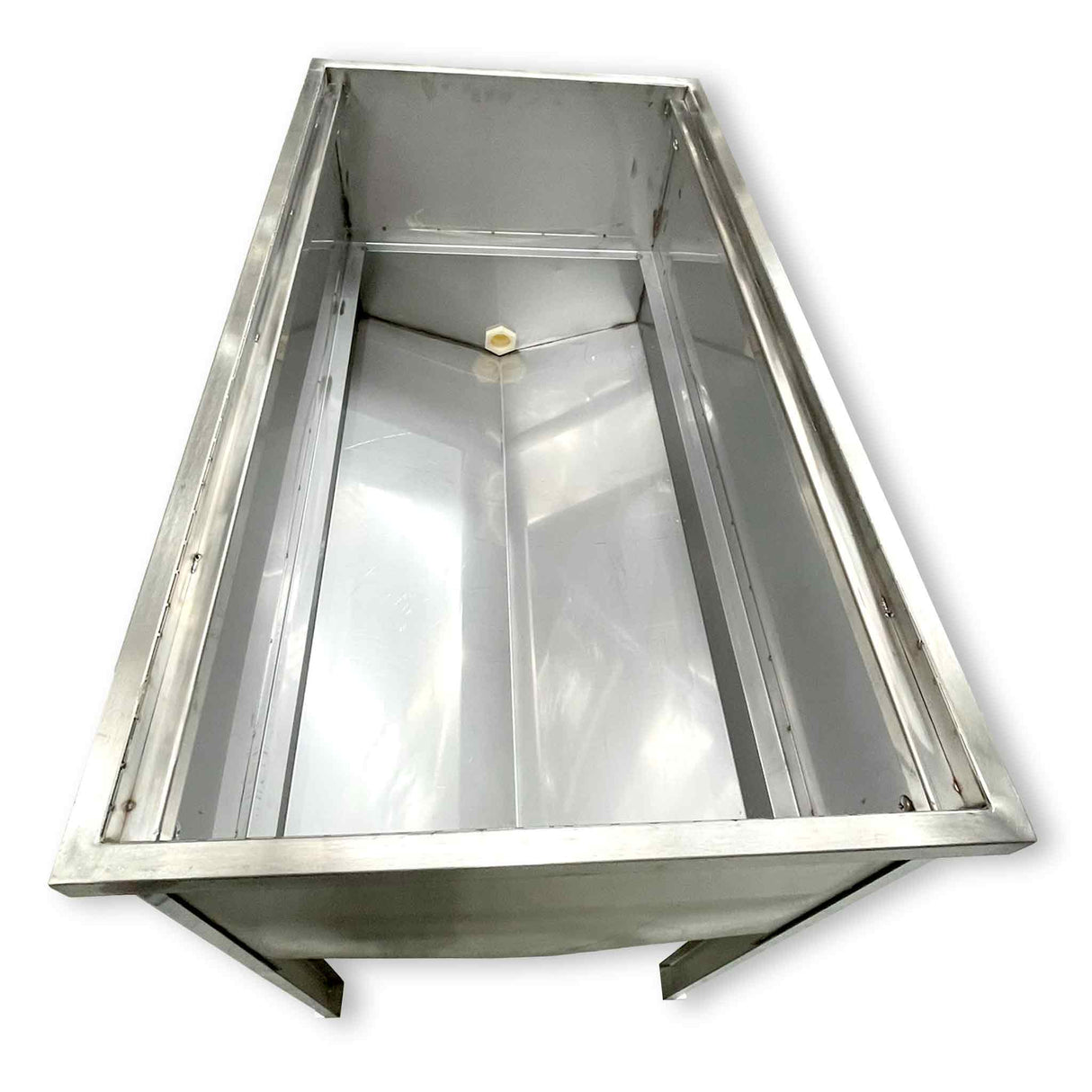 Honey Uncapping Table with Stainless-steel Uncapping Tray and Strainer - collection by Buzzbee Beekeeping Supplies