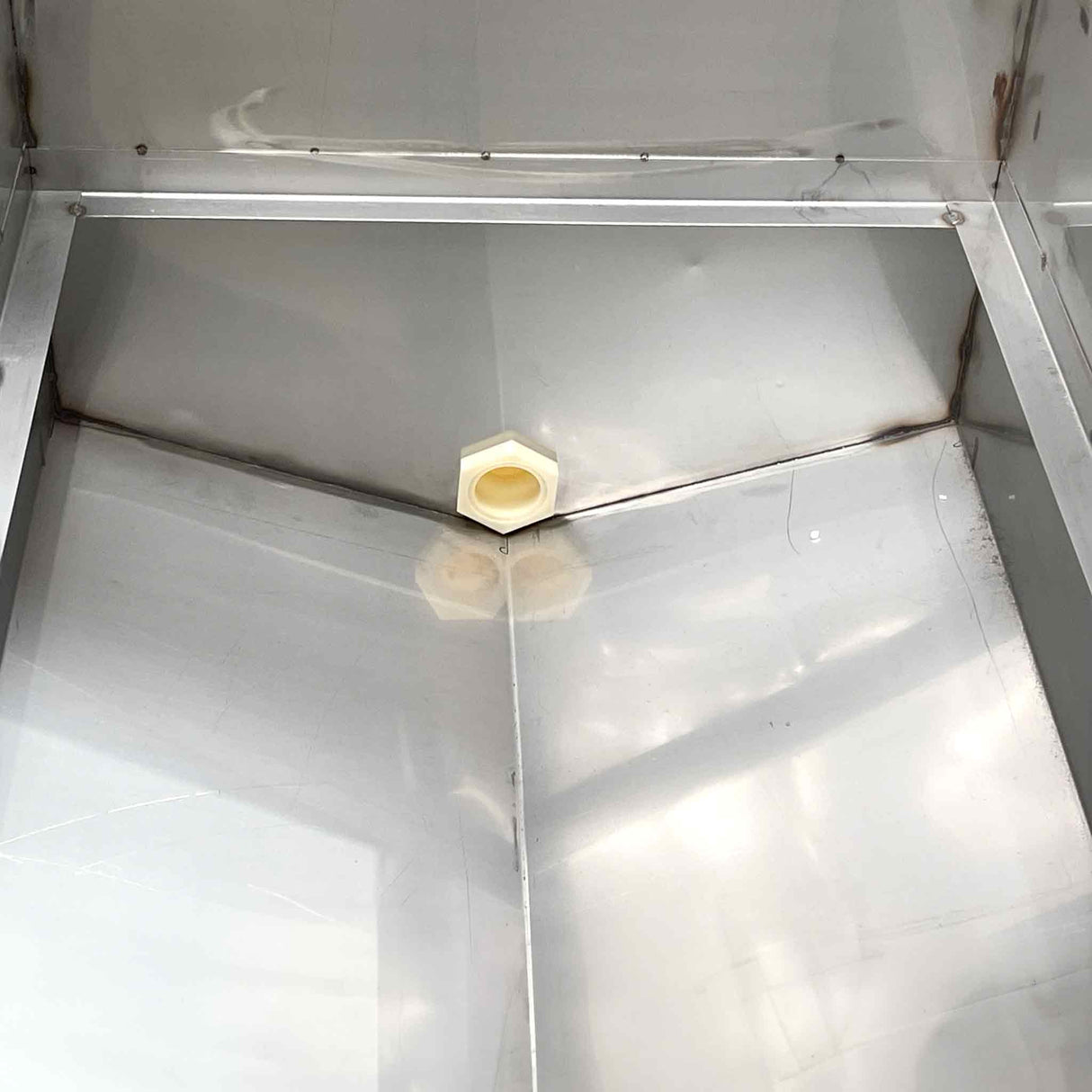 Honey Uncapping Table with Stainless-steel Uncapping Tray and Strainer - collection by Buzzbee Beekeeping Supplies