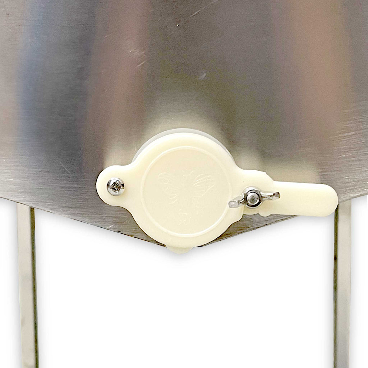 Honey Uncapping Table with Stainless-steel Uncapping Tray and Strainer - collection by Buzzbee Beekeeping Supplies