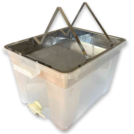 Beekeeping Uncapping Tray for the Removal of Capping’s  including Drip Tray - Uncapping Tools collection by Buzzbee Beekeeping Supplies