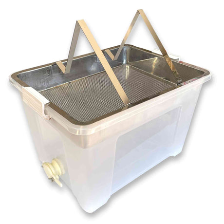 Beekeeping Uncapping Tray for the Removal of Capping’s  including Drip Tray - Uncapping Tools collection by Buzzbee Beekeeping Supplies