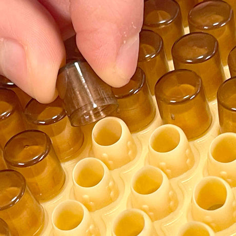 NICOT Queen Cell Cups for Breeding Queen Bees - Queen Bee Cell Cups collection by Buzzbee Beekeeping Supplies