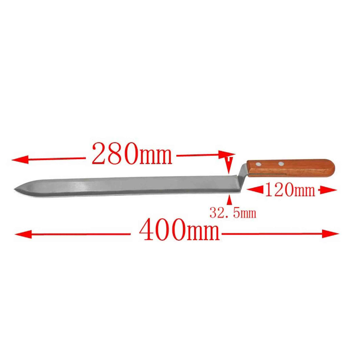 Beekeeping Scraper Knife with smooth edged blade. - Tools collection by Buzzbee Beekeeping Supplies