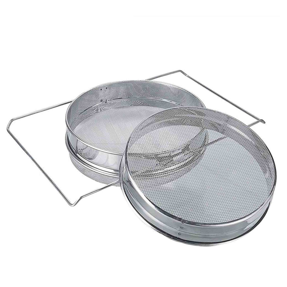 Honey Strainer Filter Stainless Steel with Double Strainer - Processing collection by Buzzbee Beekeeping Supplies