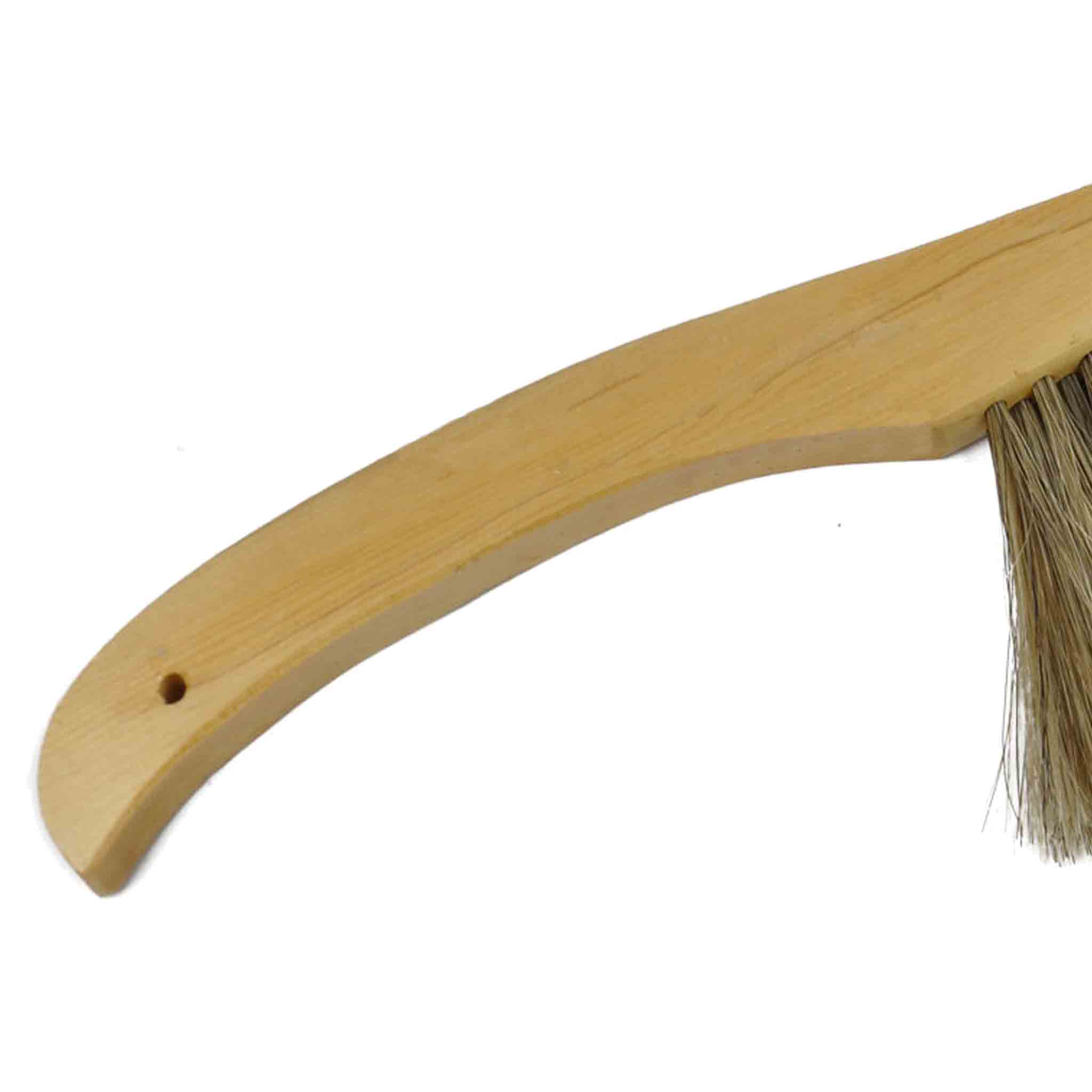 Bee Brush with Triple Bristle and Wooden Handle - Tools collection by Buzzbee Beekeeping Supplies
