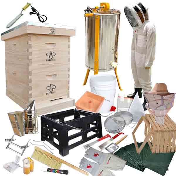 Ultimate Beekeeping Starter Kit package - Beekeeping Starter Kits collection by Buzzbee Beekeeping Supplies