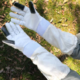 RhinoGuard Tough Airmesh Semi-ventilated Cow Hide with Touchscreen Gloves