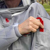 RhinoGuardPro (Cool Grey)- Ultimate Beekeeping Ventilated Jacket