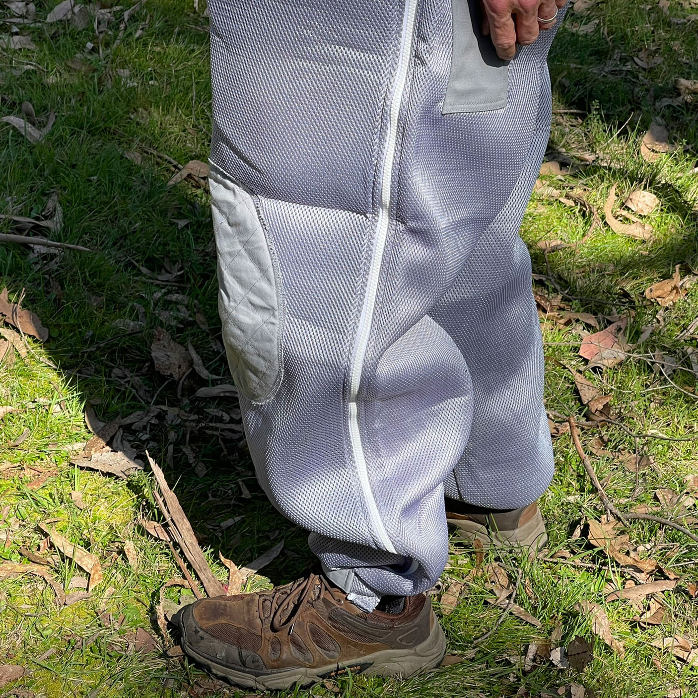 RhinoGuardPro (Cool Grey)- Ultimate Beekeeping Ventilated Suit