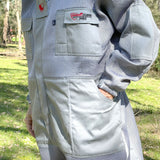 RhinoGuardPro (Cool Grey)- Ultimate Beekeeping Ventilated Suit