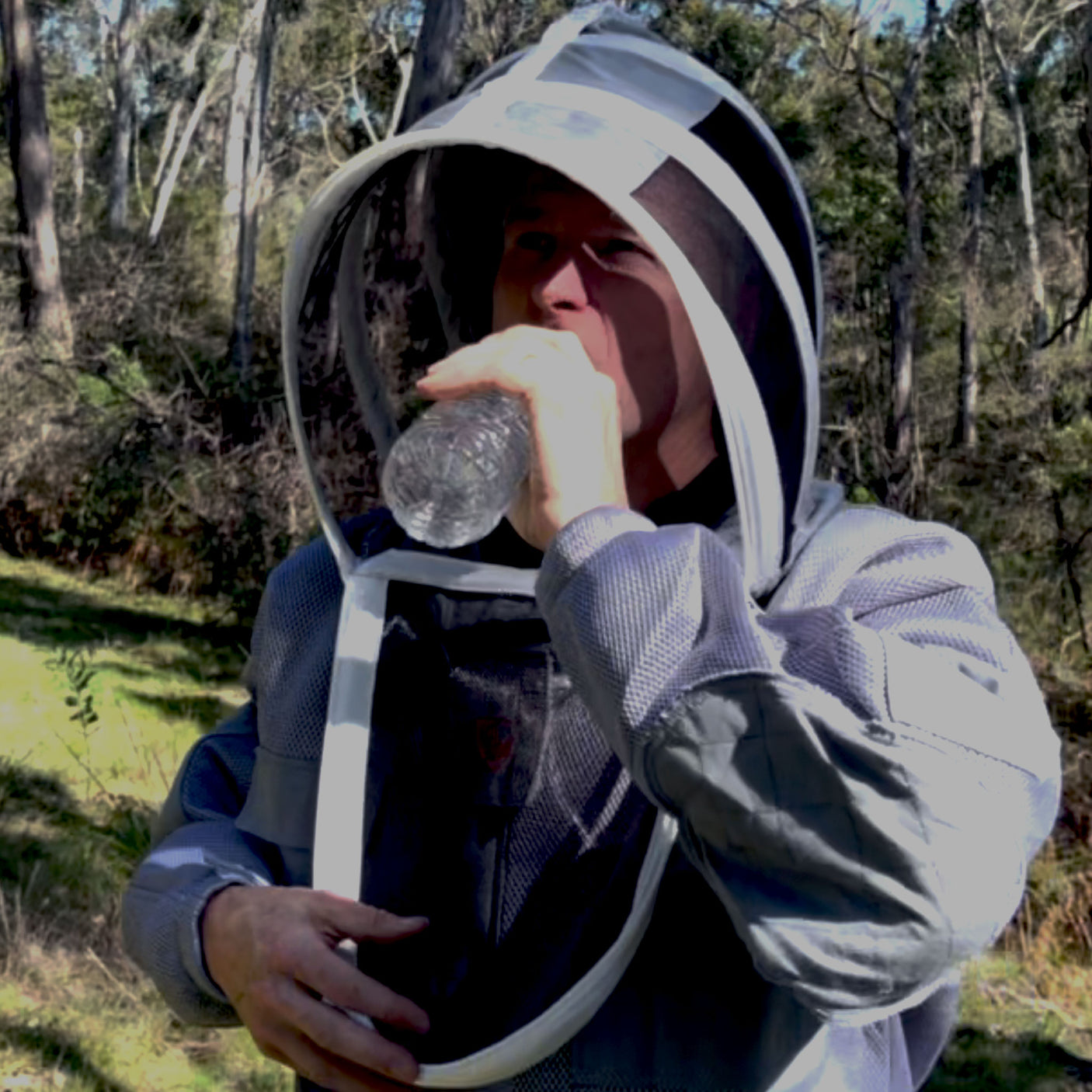 RhinoGuardPro (Cool Grey)- Ultimate Beekeeping Ventilated Suit