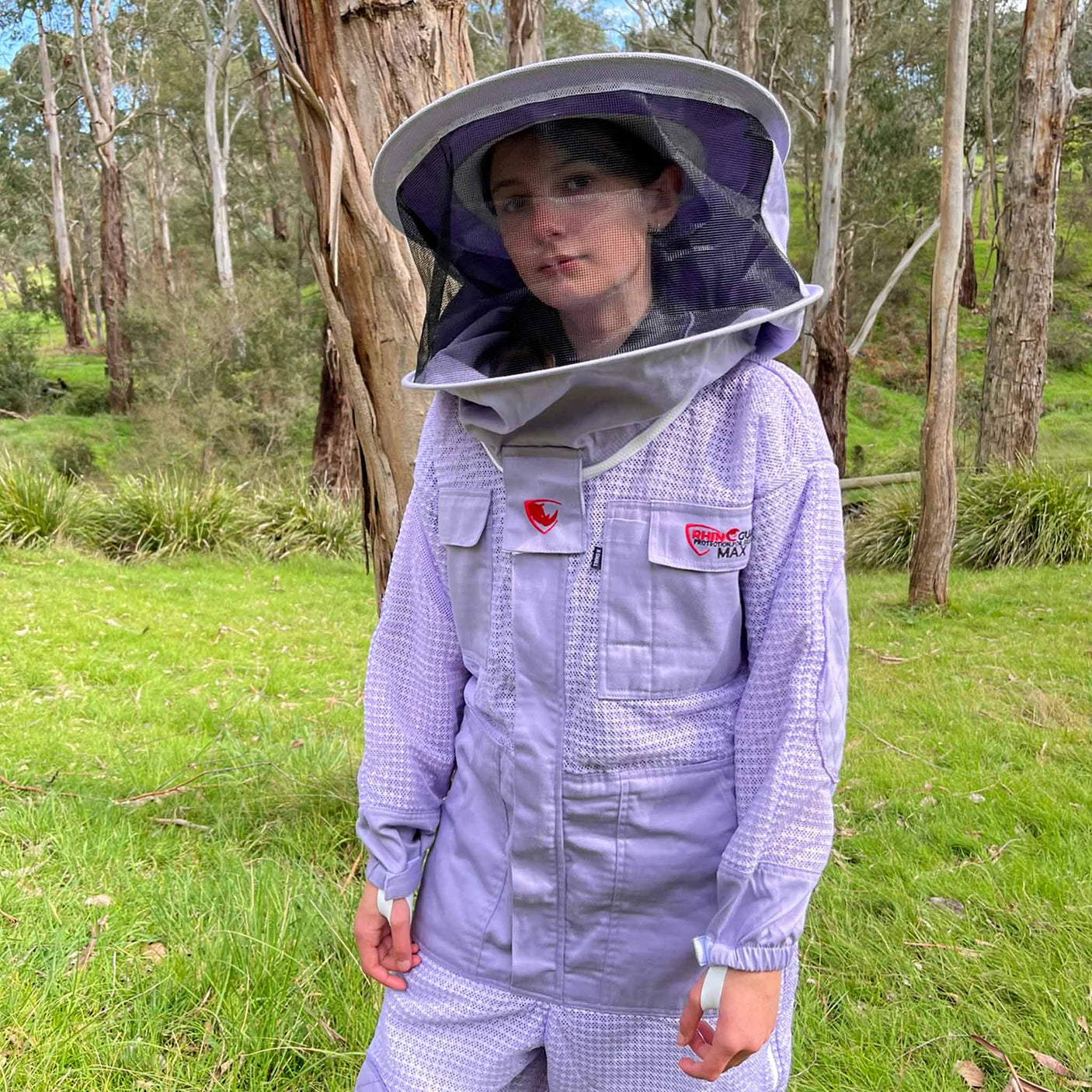 RhinoGuardMax (Lavender)- Ultimate Beekeeping Ventilated Suit