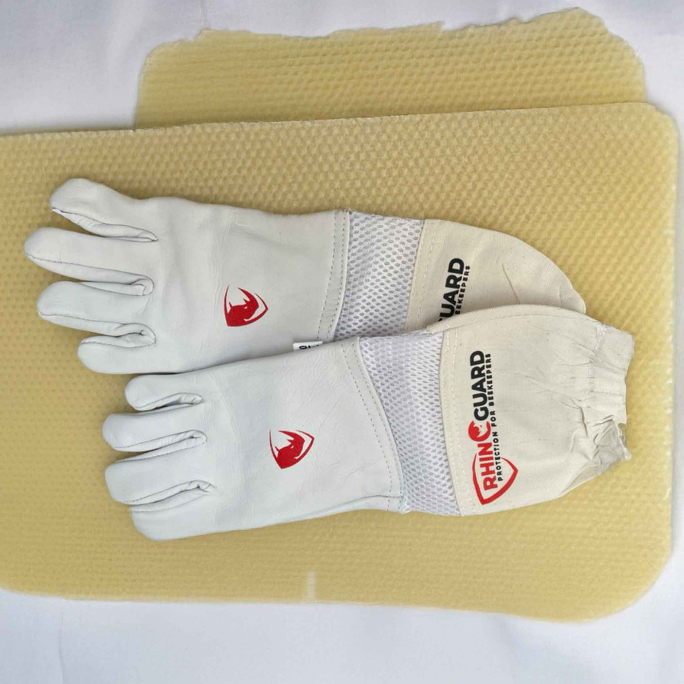 RhinoKids Air-mesh Semi-ventilated Cow Hide Gloves