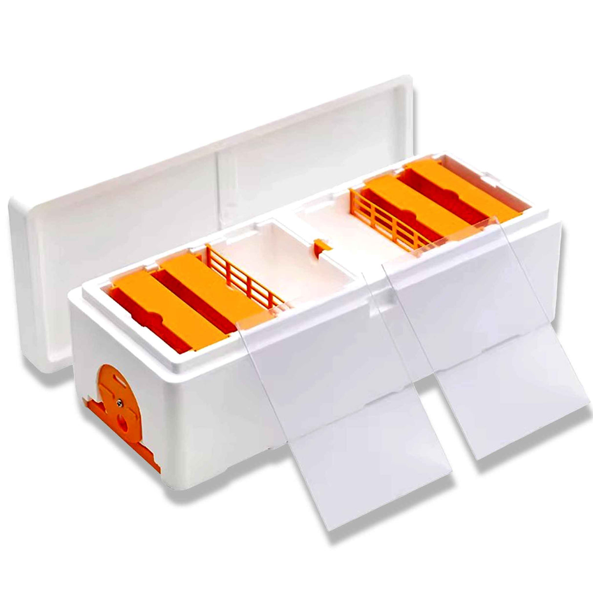 Double Entrance, Twin Zone, Queen Bee Mating NUC with Feeders