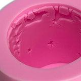 Decorative Beeswax candle mould with Christmas Scene around the outside - Wax Melters & Moulds collection by Buzzbee Beekeeping Supplies