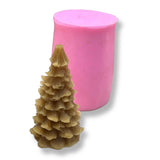 Pine Christmas Tree Beeswax Candle Silicon Mould