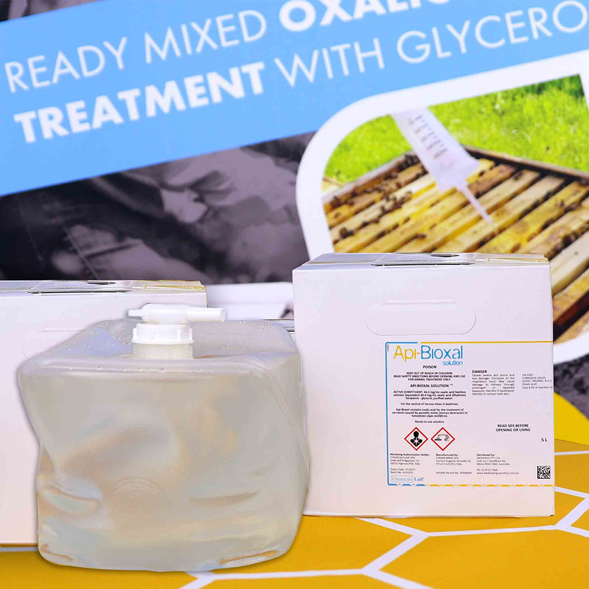 Api-Bioxal (Oxalic Acid) Hive Liquid Solution for Varroa Treatments