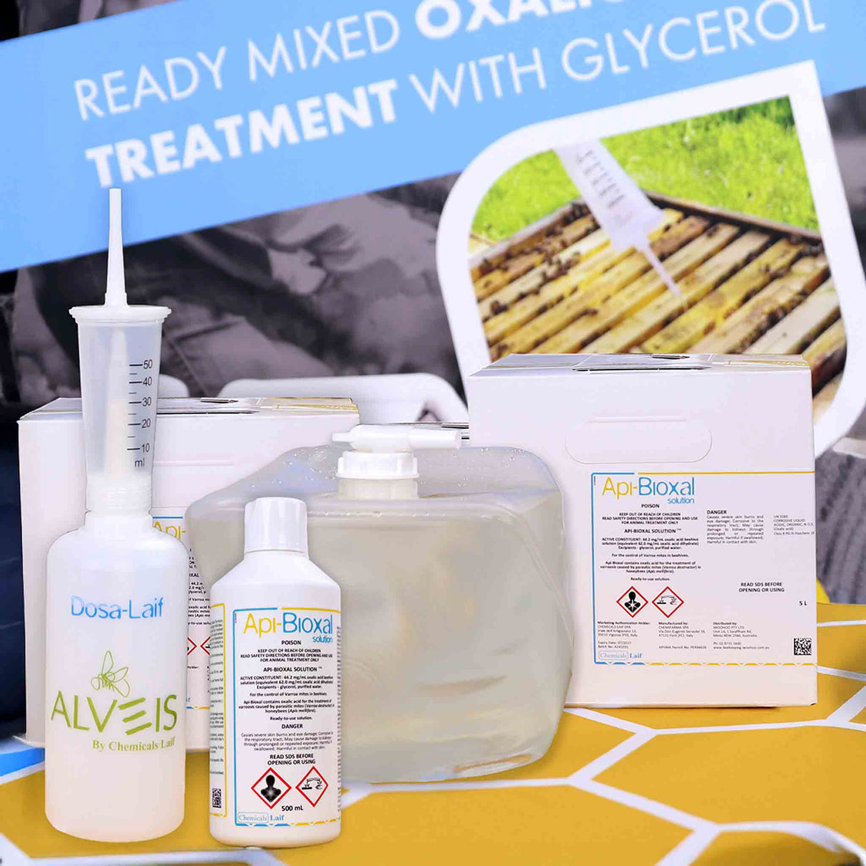 Api-Bioxal (Oxalic Acid) Hive Liquid Solution for Varroa Treatments