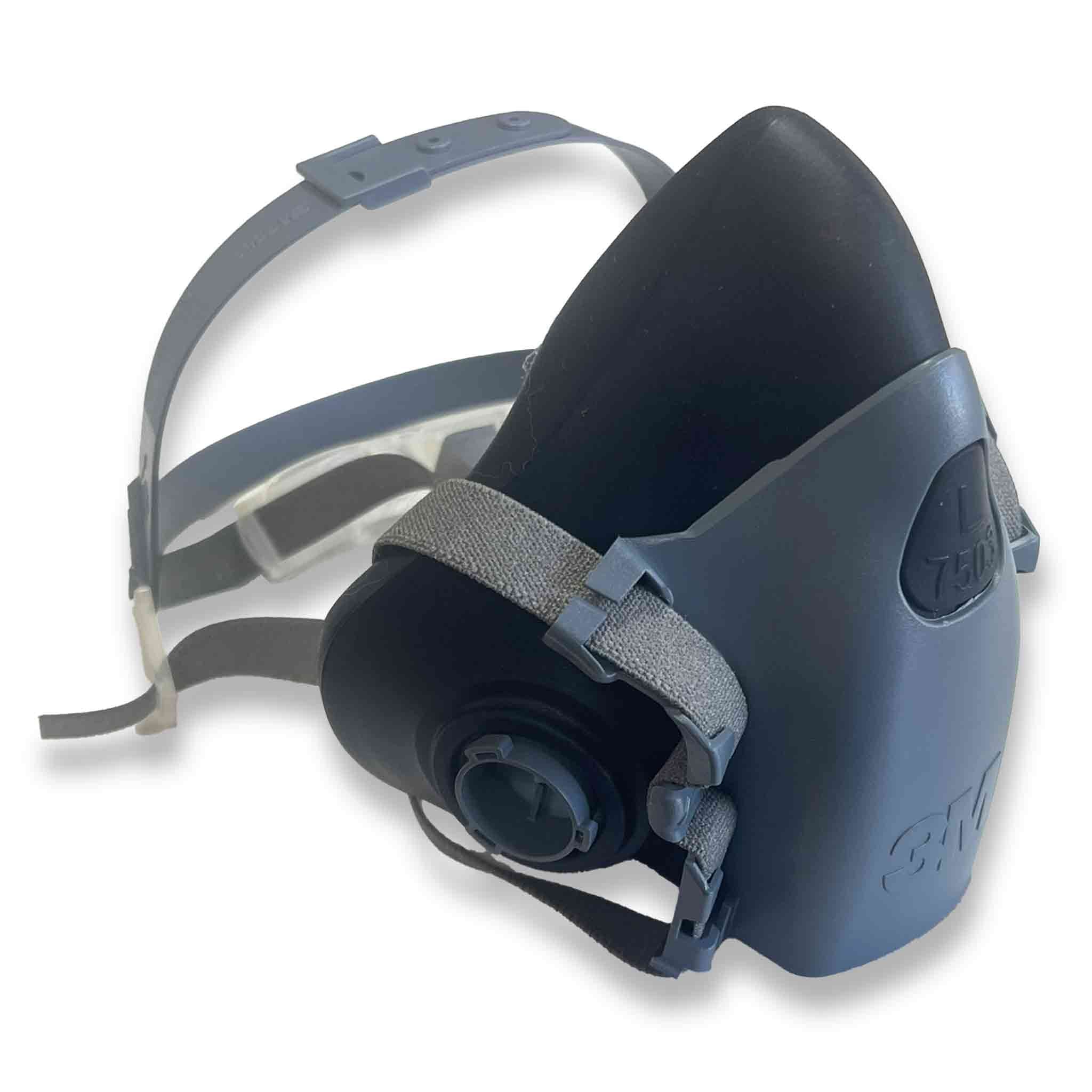 3M Respirator 7500 Series Mask for Oxalic Acid Protection (Mask Only)