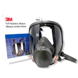 3M Full-Face Respirator 6000 Series Mask for Oxalic Acid Protection (Mask Only)