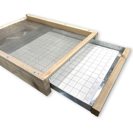 Varroa Mite Sticky Mat Board used with Ventilated Screened Bottom Board Floors (Pack 4) - Health collection by Buzzbee Beekeeping Supplies