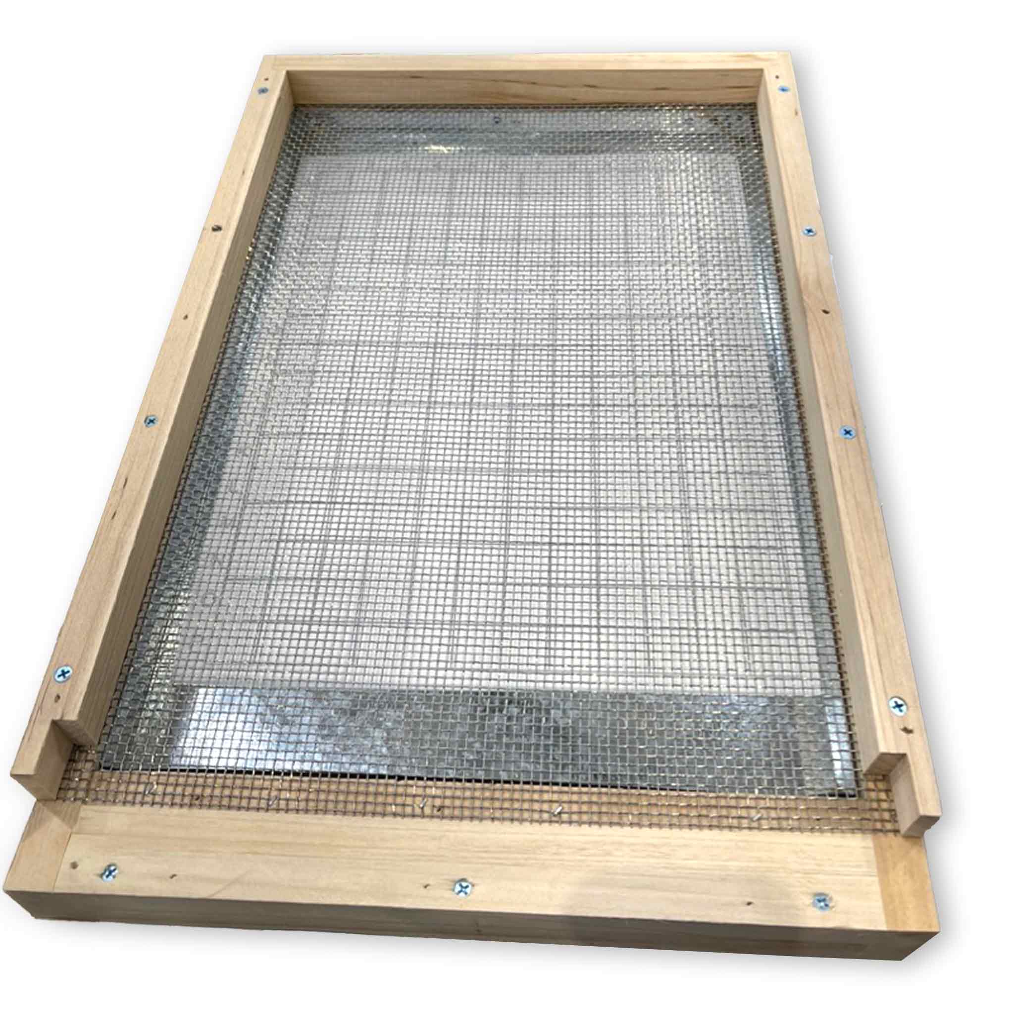 Varroa Mite Sticky Mat Board used with Ventilated Screened Bottom Board Floors (Pack 4) - Health collection by Buzzbee Beekeeping Supplies