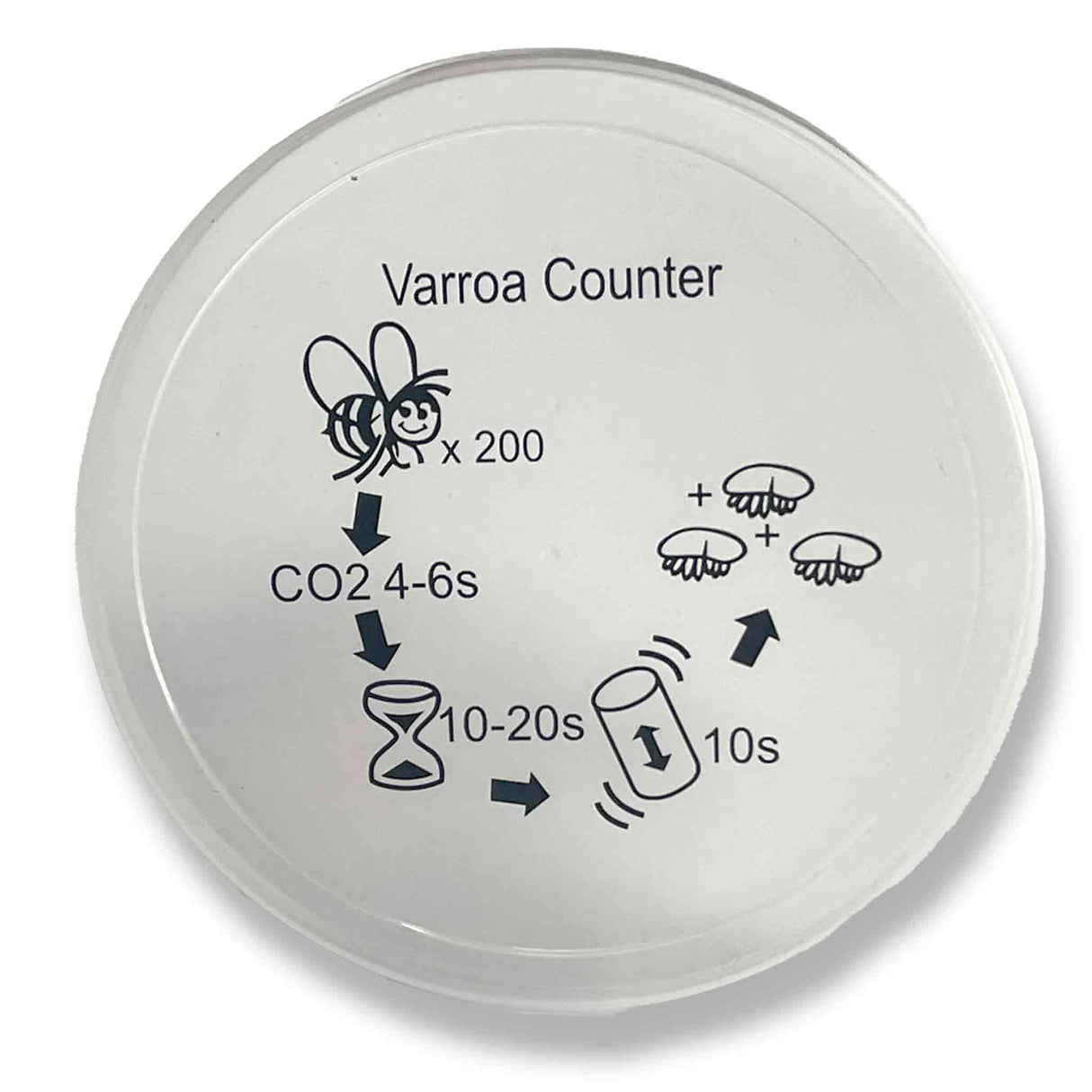 Bee-Friendly Varroa CO2 Injection Count Tester (Swienty Type)(not including gas cylinders)