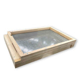 Screened Ventilation Bottom Board with Metal Pest Control Draw Tray - Floors collection by Buzzbee Beekeeping Supplies