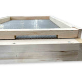 Screened Ventilation Bottom Board with Metal Pest Control Draw Tray - Floors collection by Buzzbee Beekeeping Supplies