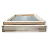 Screened Ventilation Bottom Board with Metal Pest Control Draw Tray - Floors collection by Buzzbee Beekeeping Supplies