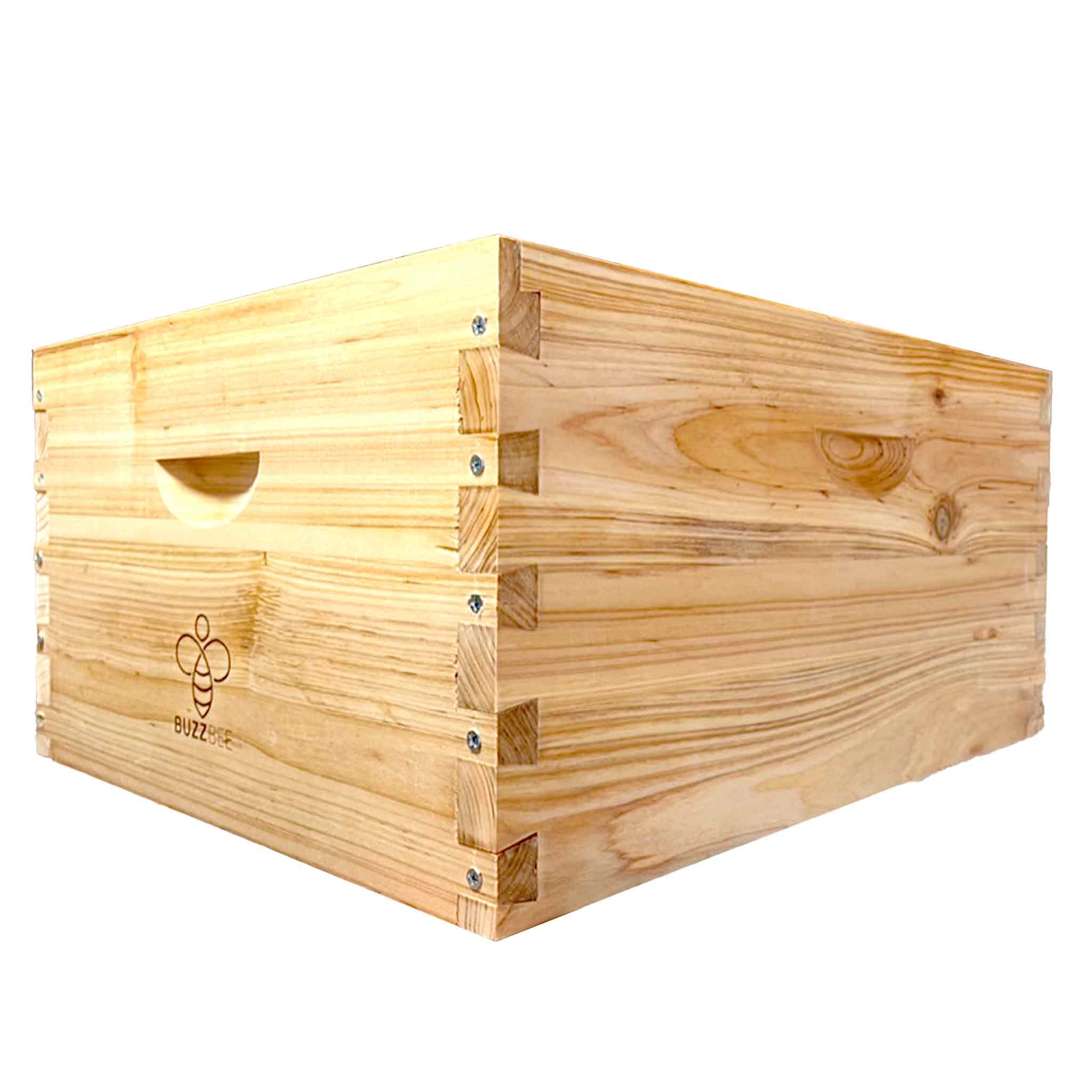 Commercial Hot Wax Dipped, Buzzbee Full Deep, Fir Super Box for Flow and Langstroth Beehives - Hive Parts collection by Buzzbee Beekeeping Supplies