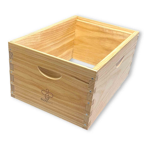 Premium Hot Wax Dipped, Buzzbee Full Deep, Pine Super Box for Flow, Langstroth Beehives - Hive Parts collection by Buzzbee Beekeeping Supplies