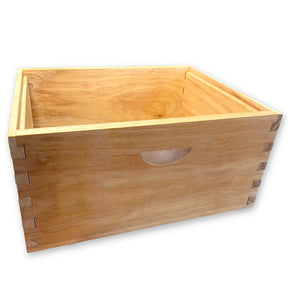 Premium Hot Wax Dipped, Buzzbee Full Deep, Pine Super Box for Flow, Langstroth Beehives - Hive Parts collection by Buzzbee Beekeeping Supplies