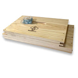 10 Frame Commercial Buzzbee Full Deep, Pine Super Box (Bulk Pack)