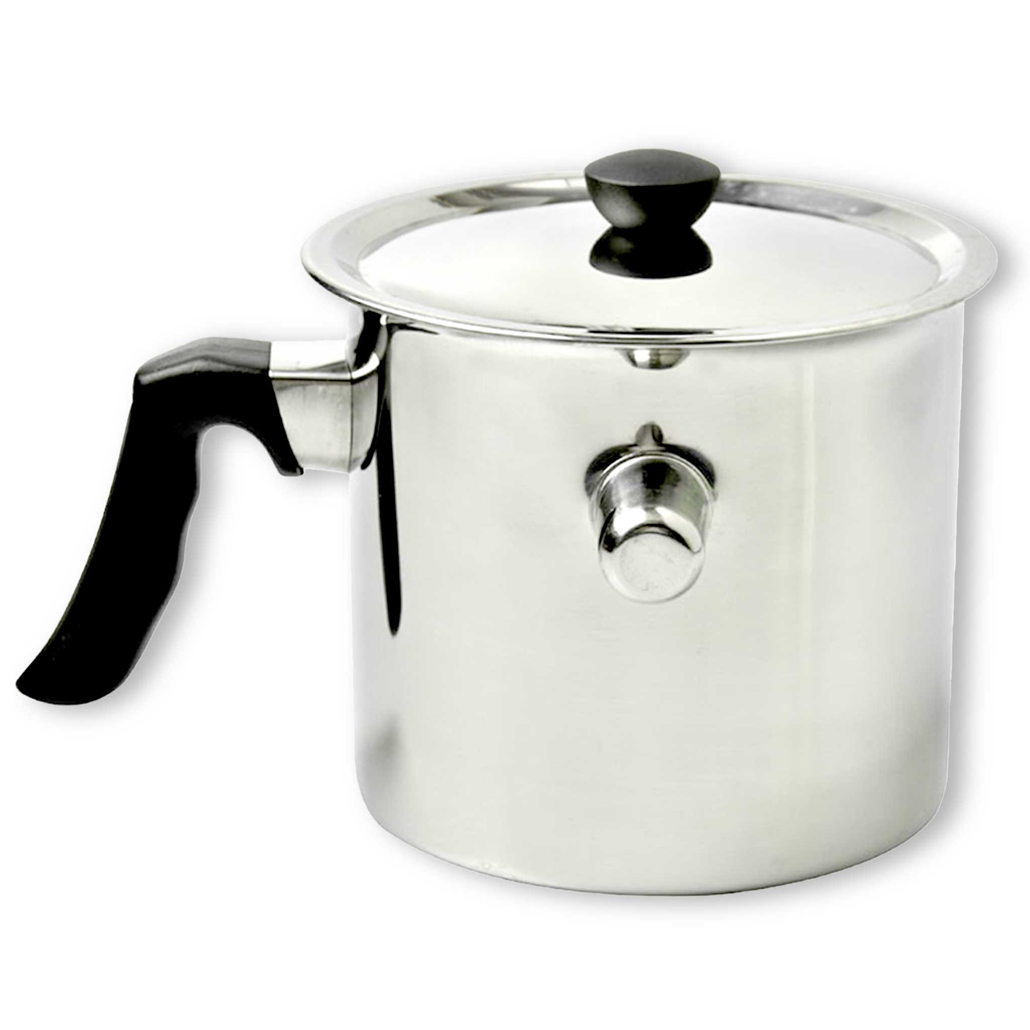 Bees Wax Melter Double Boiler Stainless-steel 2.5L - Processing collection by Buzzbee Beekeeping Supplies