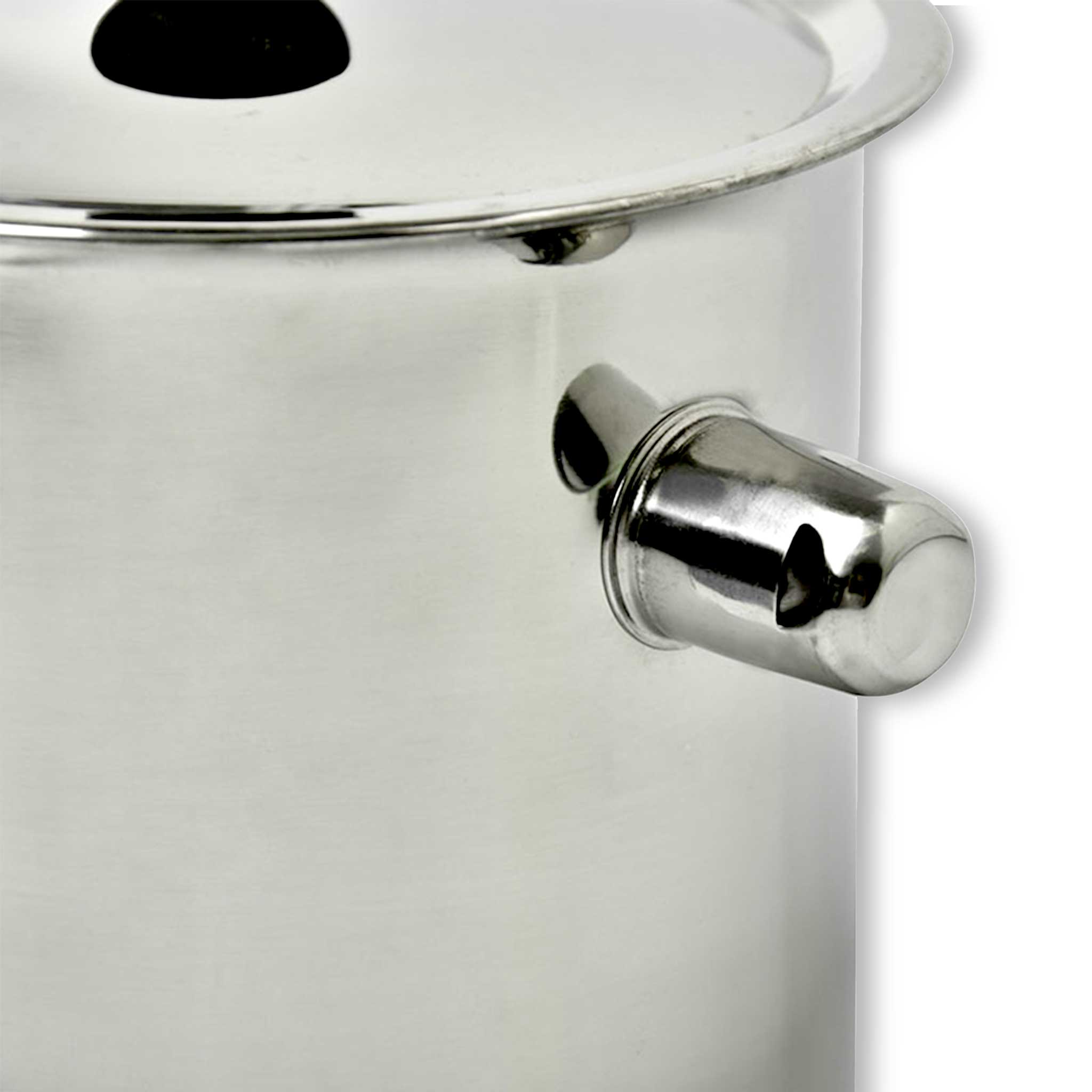 Bees Wax Melter Double Boiler Stainless-steel 2.5L - Processing collection by Buzzbee Beekeeping Supplies