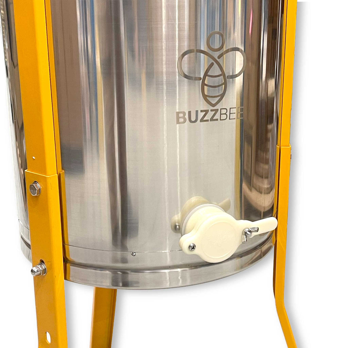 Buzzbee 2 Frame Manual Stainless Steel Honey Extractor with Emergency Break System - Honey Extractor collection by Buzzbee Beekeeping Supplies