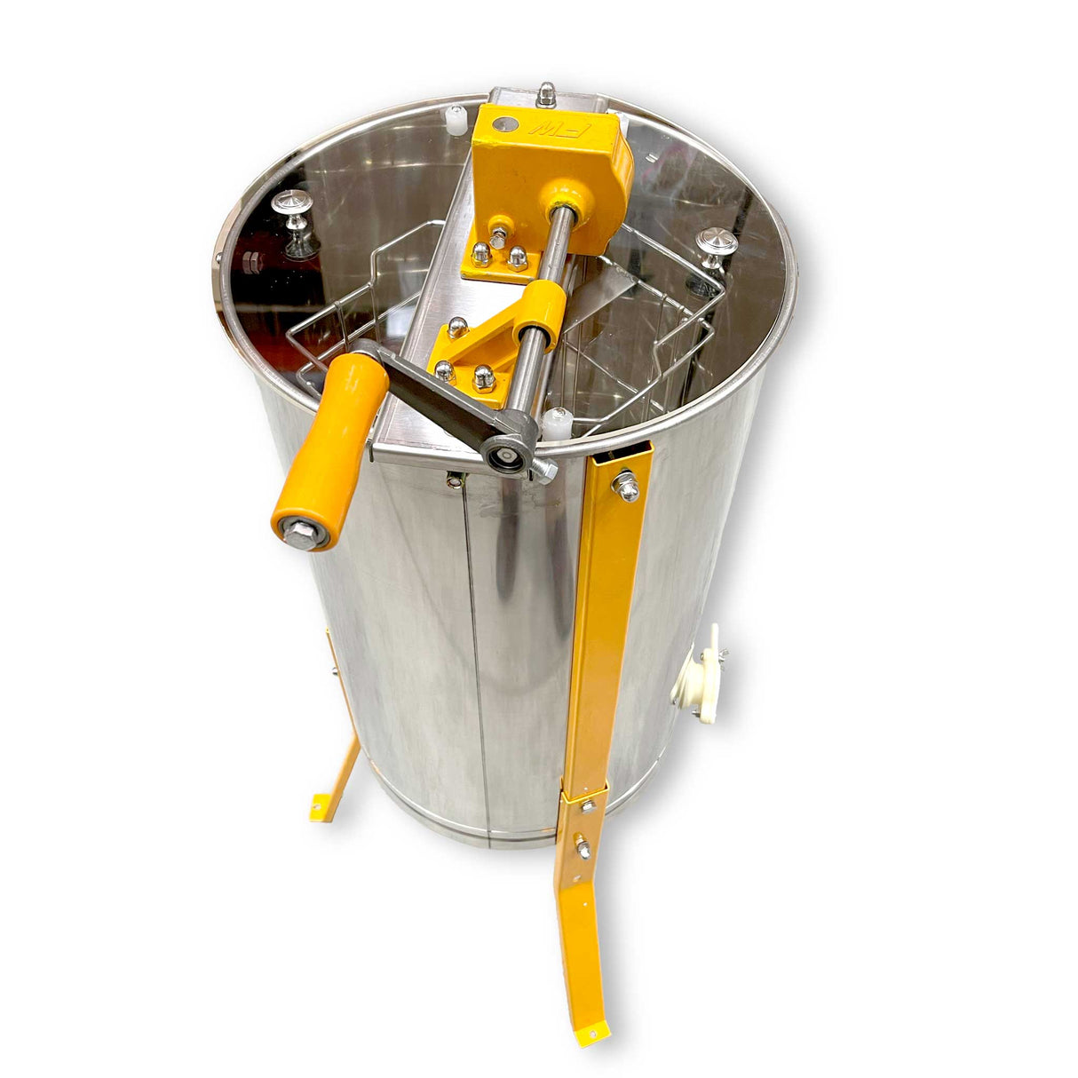 Buzzbee 2 Frame Manual Stainless Steel Honey Extractor with Emergency Break System - Honey Extractor collection by Buzzbee Beekeeping Supplies