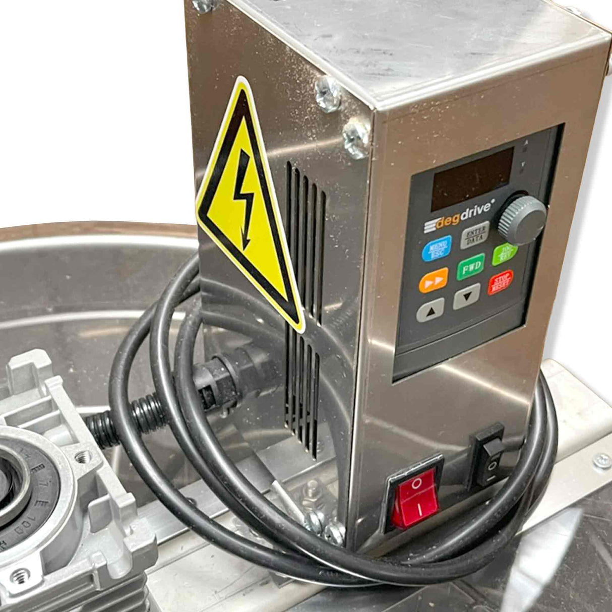 Inci Aricilik 4 Frame Electric Stainless Steel Honey Extractor