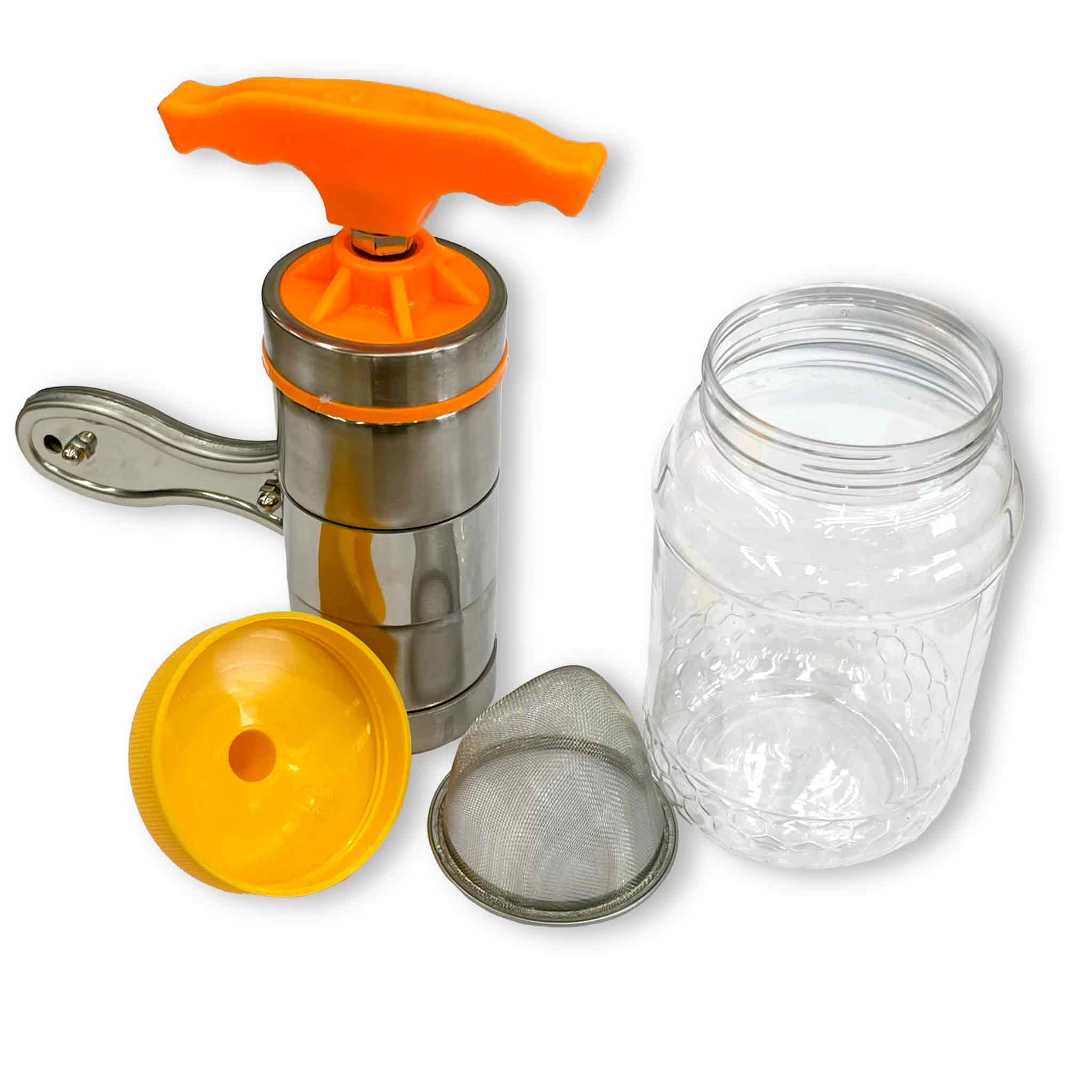Small Hand Held Honey and Wax/Fruit Juicer Press -  collection by Buzzbee Beekeeping Supplies