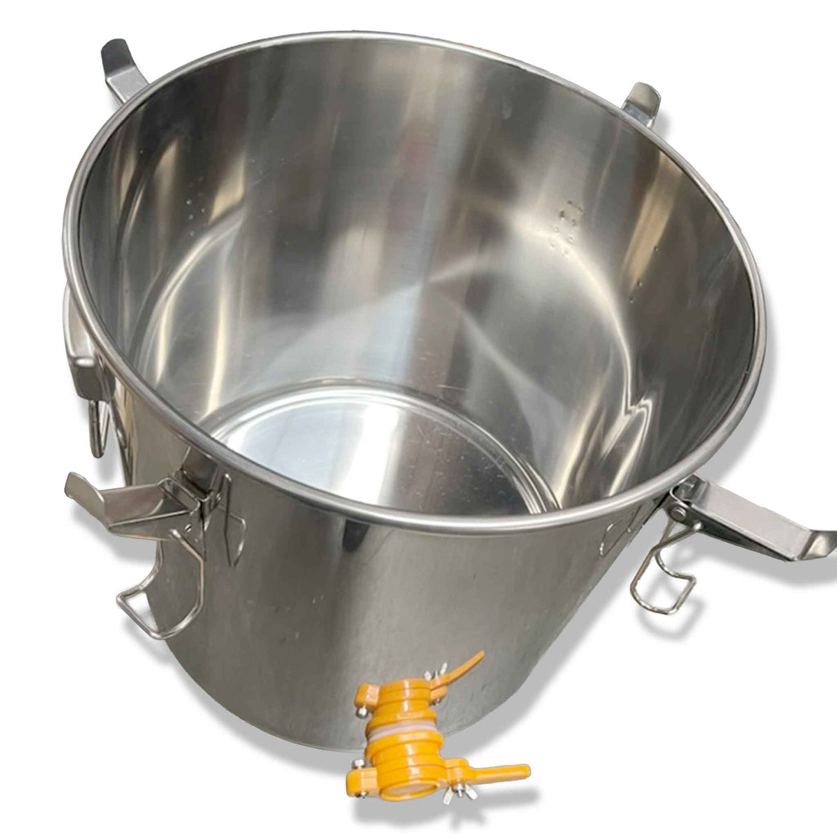 30L (6⅗ Gallon) Stainless-Steel Honey Storage Tank with Large Gate Tap and Lid